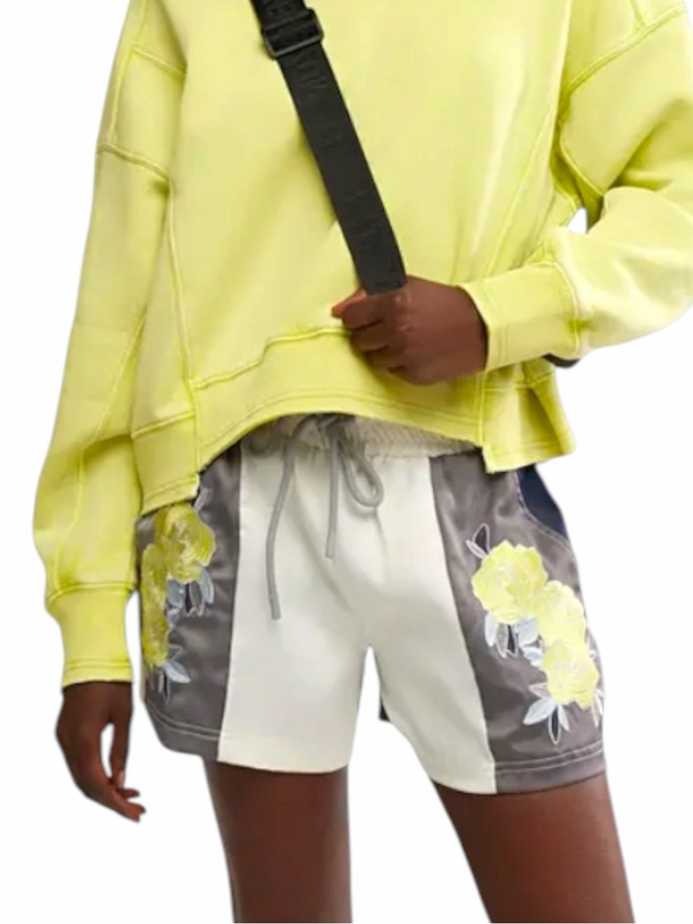NEW FREE PEOPLE MOVEMENT In the Ring Drawstring Shorts Size M